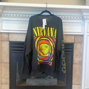 Nirvana Oversized Crewneck